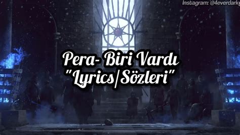 Pera biri vardı akor