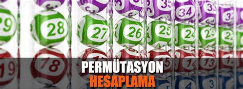 Permütasyon hesaplama