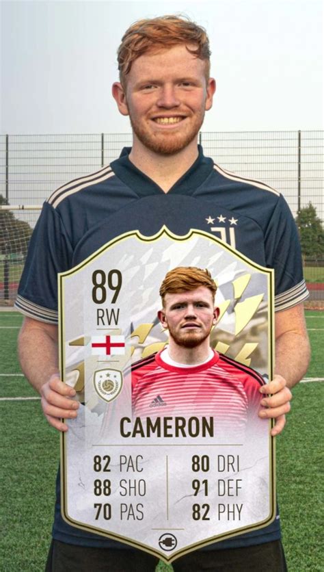 Personalised Real Life Football Cards