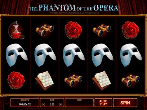 Phantom of Opera slot maşınları