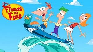 Phineas ve förb araba yarışı