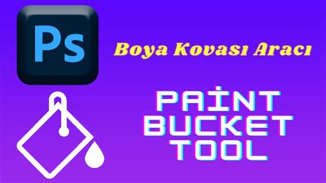 Photoshop boya kovası aracı yok