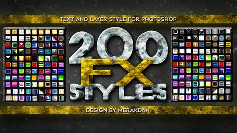 Photoshop styles pack free download
