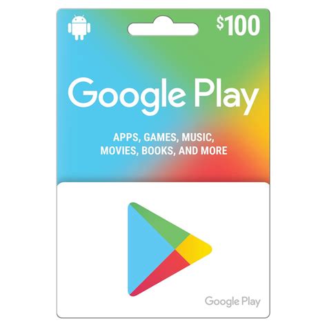 Picture Of Google Play Card $100