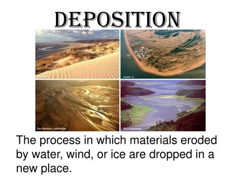 Places Where Deposition May Occur