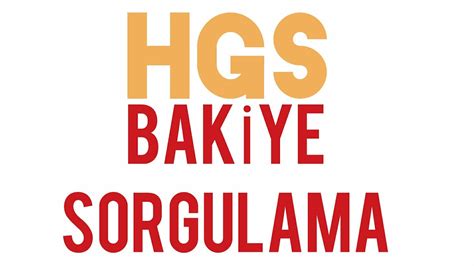 Plakaya göre hgs bakiye sorgulama