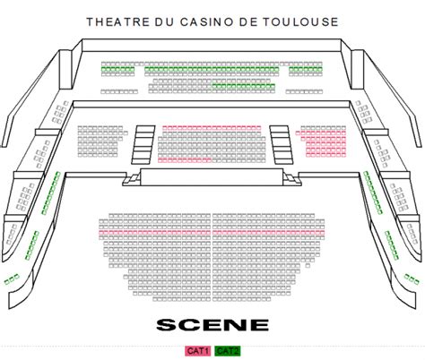 Plan Casino Barrière Toulouse