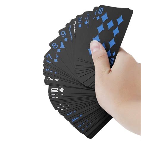 Plastik poker kartları alın