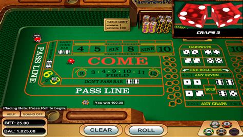 Play Craps Free Online Casino