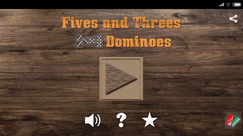Play Dominoes Fives And Threes Online