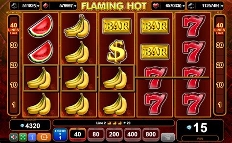Play Flaming Hot Slot From Egt For Free