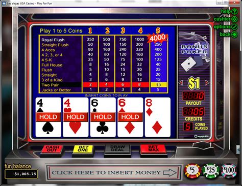 Play For Free Video Poker Wizard Of Odds