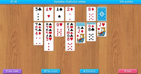 Play Klondike Solitaire Free Now