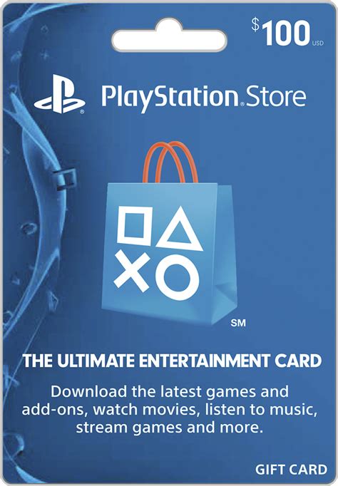 Play Station Store Card