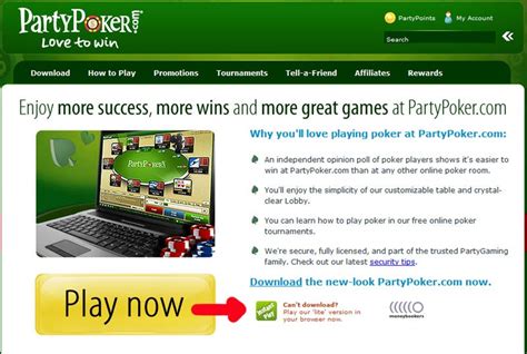 Play party poker browser