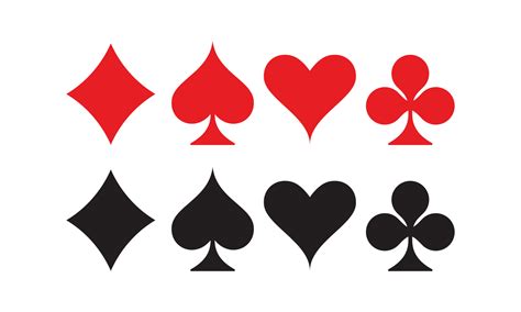 Playing Card Icons Vector