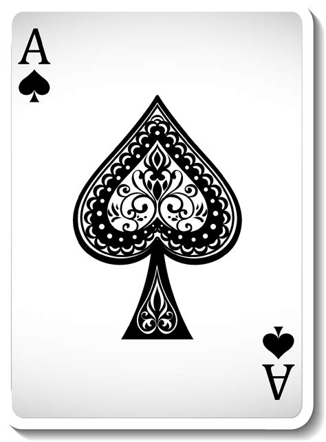 Playing Card Spade