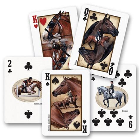 Playing Cards With Horse Images