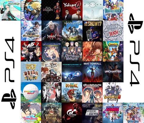 Playstation 4 Games 2017 List