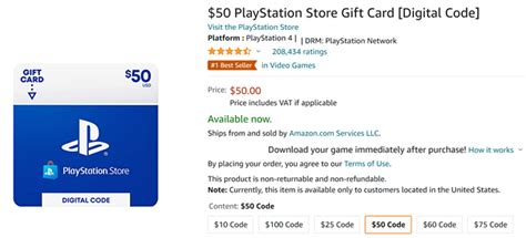 Playstation Gift Card Amazon Redeem