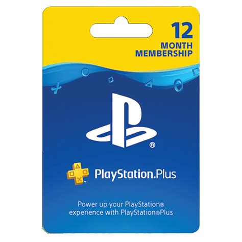 Playstation Plus Membership Online Card