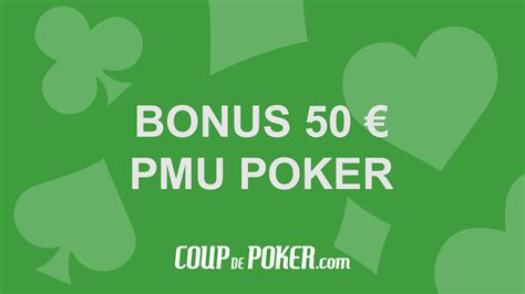 Pmu Poker Bonus Premier Depot
