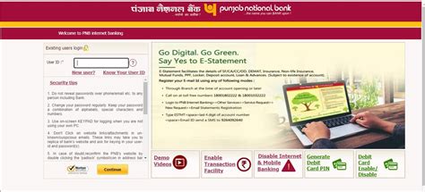 Pnb Online Banking Sign In