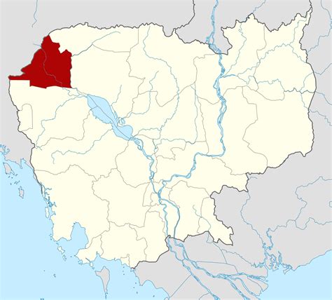 Poipet Cambodia Map