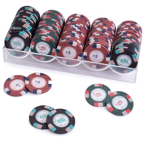 Poker Chips Rack Include