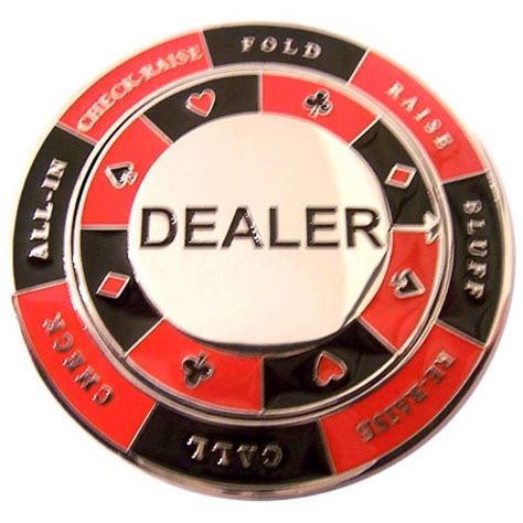 Poker Dealer Button Set Poker Dealer Button Set