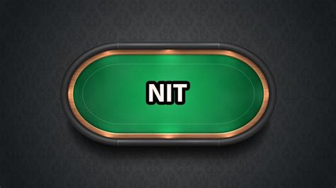 Poker Nit Meaning