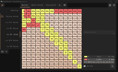 Poker Range Builder