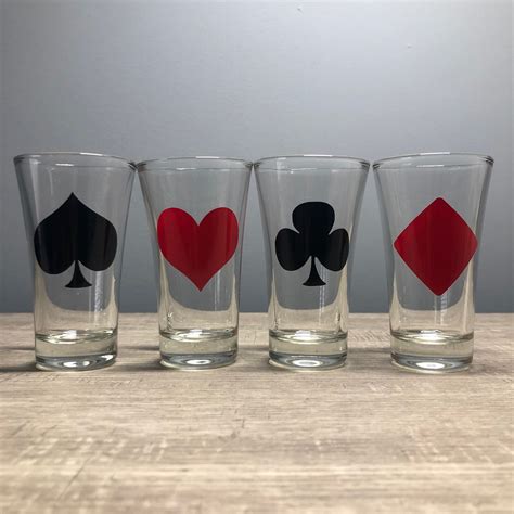 Poker Shot Glasses