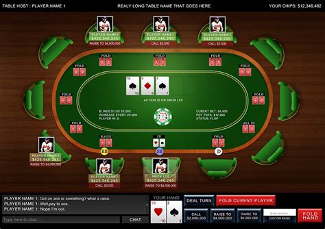 Poker Table App