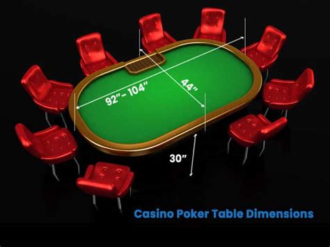 Poker Table Dimensions Poker Table Dimensions