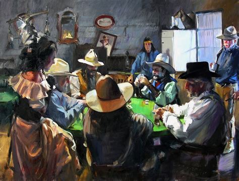 Poker Table Painting