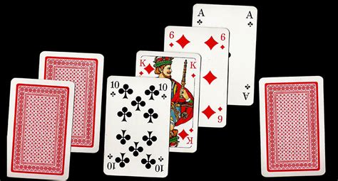 Poker bütün kartların kombinasiyası foto