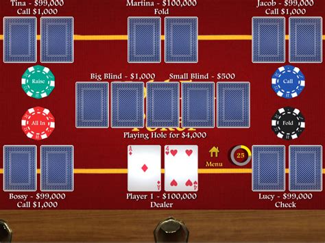 Poker hold'em oyunu online