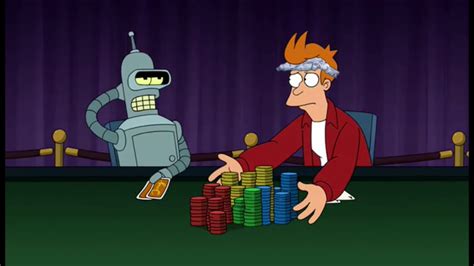 Poker ilə Futurama seriyası