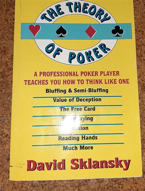 Poker nəzəriyyəsi David sklansky s  Bizim kasihomuz dostluqla doludur, burada dostlarınızla görüşə bilərsiniz və yeni insanlarla tanış ola bilərsiniz!