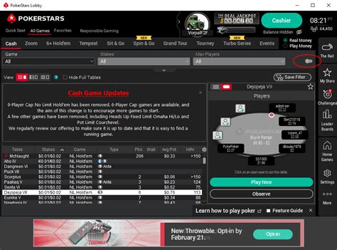 Poker stars client crashs