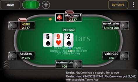Poker stars com u android ə yükləyin