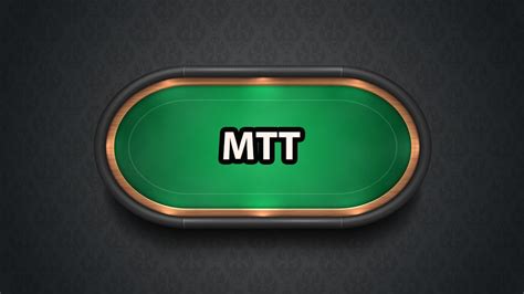 Poker videolarında Mtt