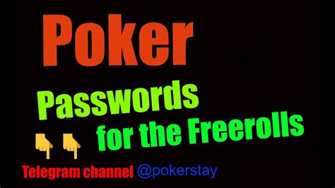 Pokerizzy Weekly Freeroll Passwords