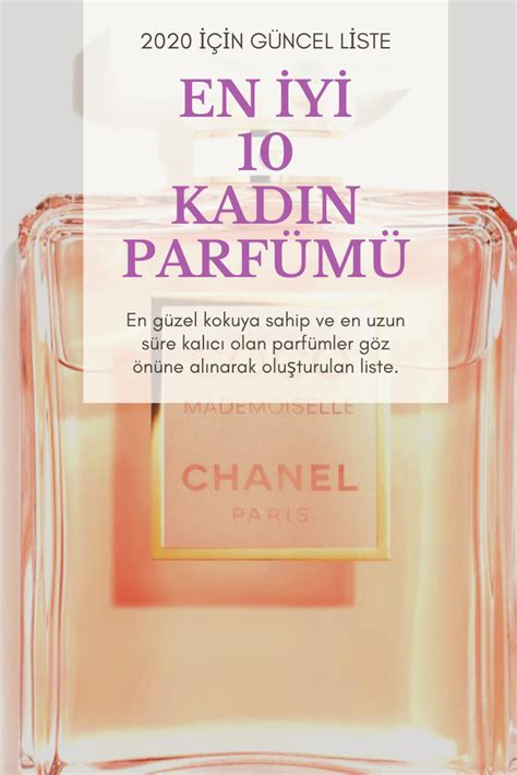 Popüler bayan parfümleri