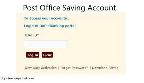 Post Office Account Opening Online