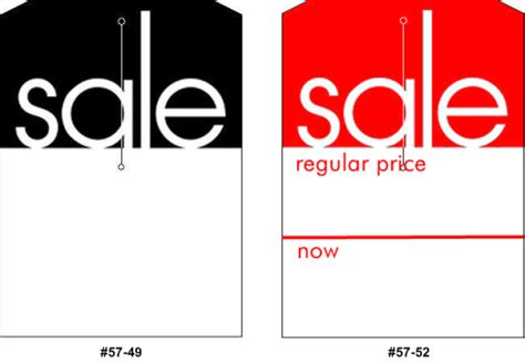 Printable Sale Tags