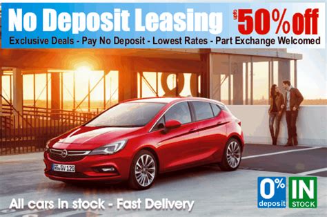 Private Car Leasing No Deposit