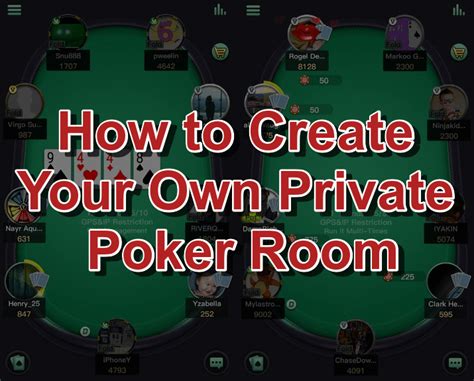 Private Online Poker Rooms