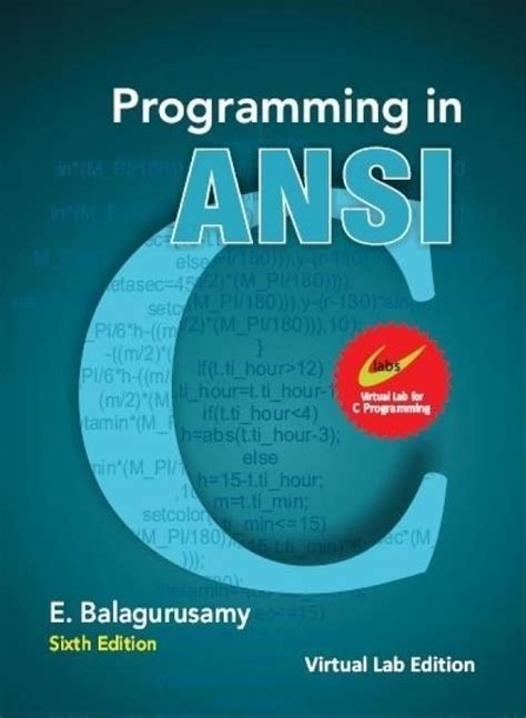 Programming In Ansi C Pdf Github